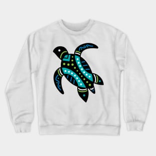 Sea Turtle (Aboriginal) Crewneck Sweatshirt